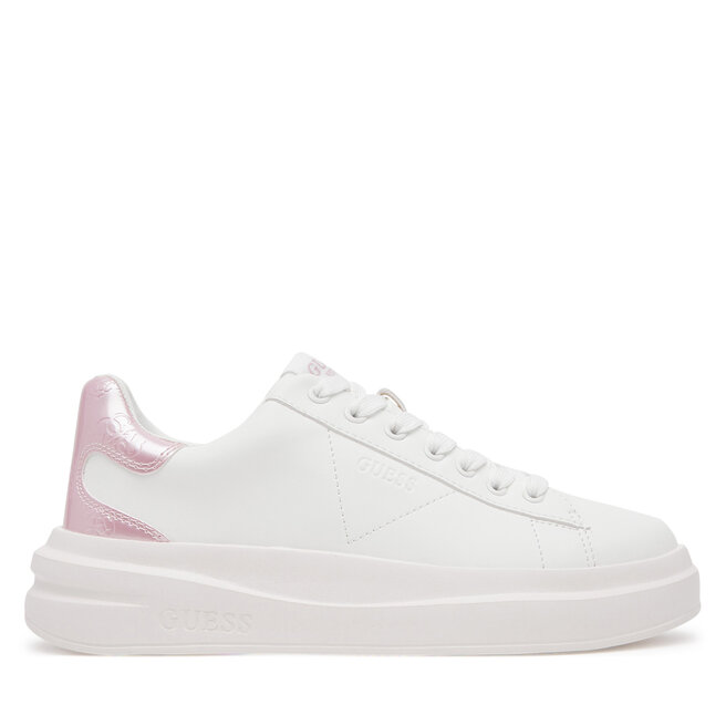 Sneakersy Guess FLJBIN LEA12 Biały - kobiece