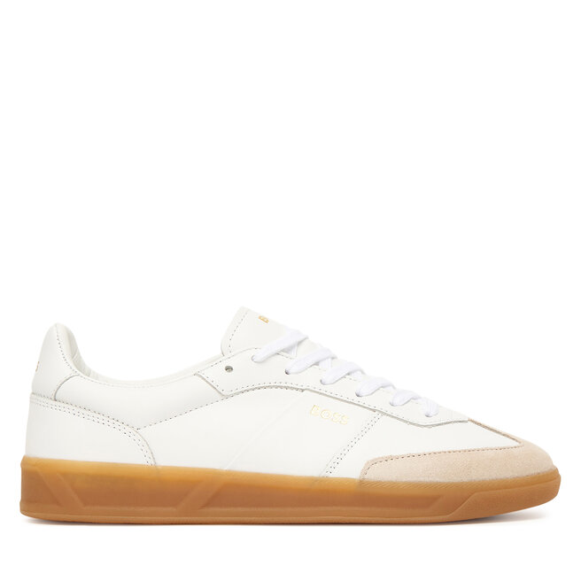 Sneakersy BOSS Brenta Tenn Ltsd 50518001 Biały - kobiece