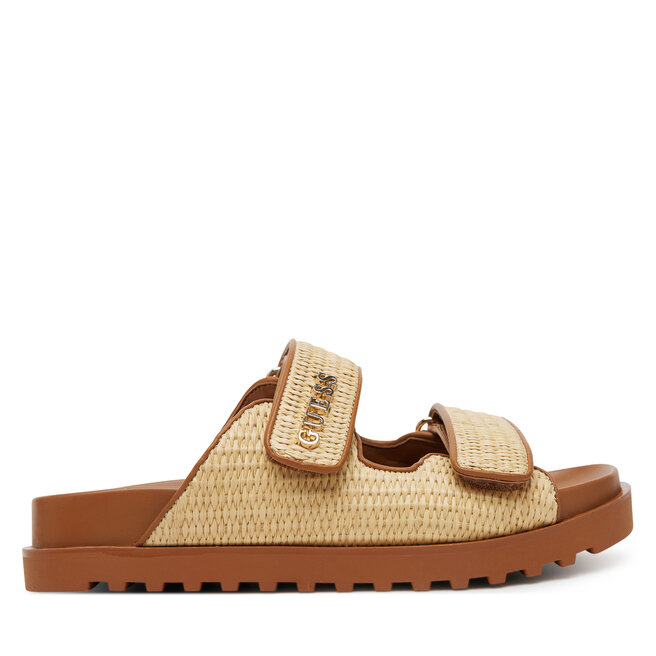 Klapki Guess Fadeliza FLJFDE FAP19 Brązowy -