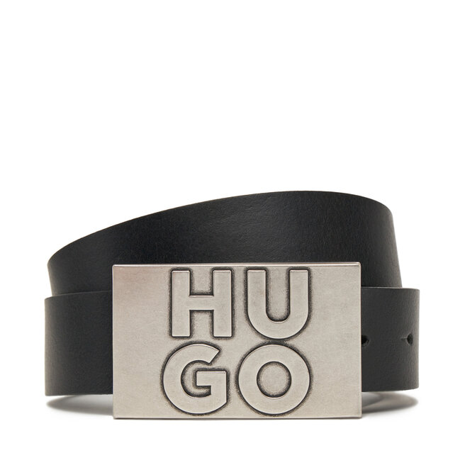 Pasek Męski HUGO 50537037 Czarny -