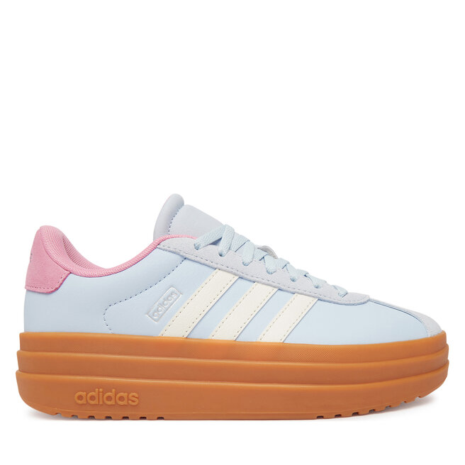 Sneakersy adidas Vl Court Bold Shoes KJ9417 Niebieski jasny - kobiece