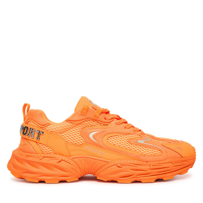 Sneakersy Plein Sport SAFS USC0931 STE003N Pomarańczowy - męskie