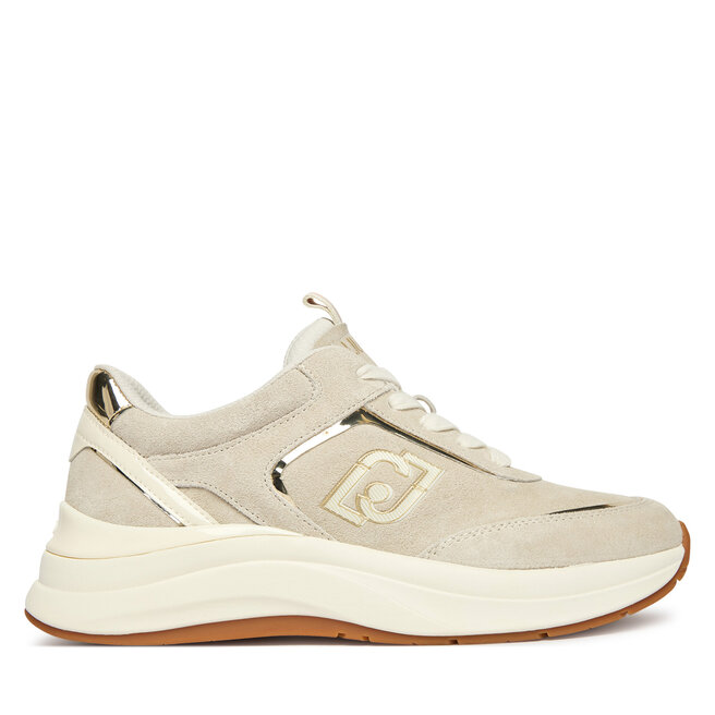 Sneakersy Liu Jo Stardust 01 BF6029 PX911 Kremowy - kobiece