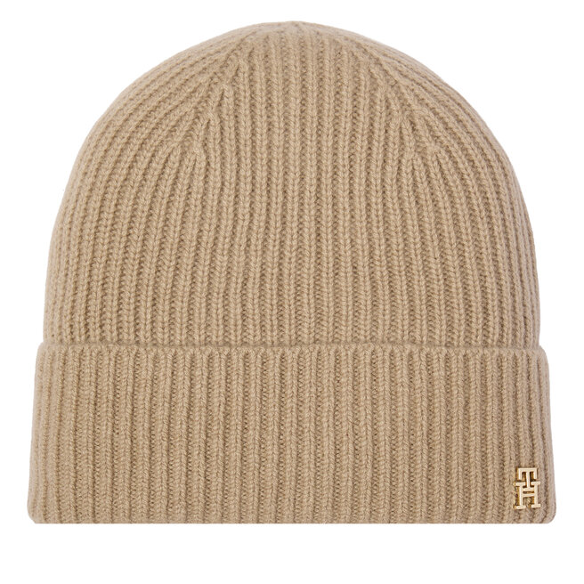 Czapka Tommy Hilfiger AW0AW19098 Beżowy -