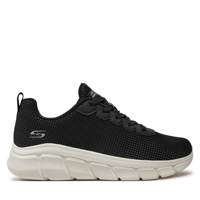Sneakersy Skechers Bobs B Flex-Visionary Essence 117346/BLK Czarny - kobiece