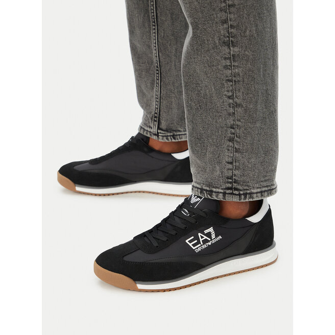 Sneakersy EA7 Emporio Armani 7X000655 AF23106 MC001 Czarny - męskie