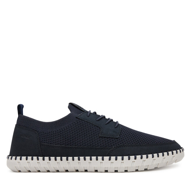 Sneakersy Rieker B2953-14 Granatowy - męskie