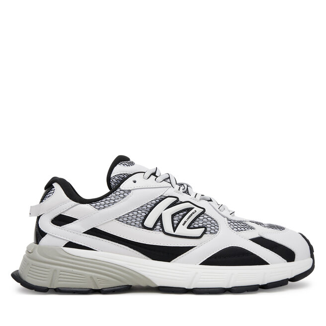 Sneakersy KARL LAGERFELD Orion KL55525 Biały - męskie