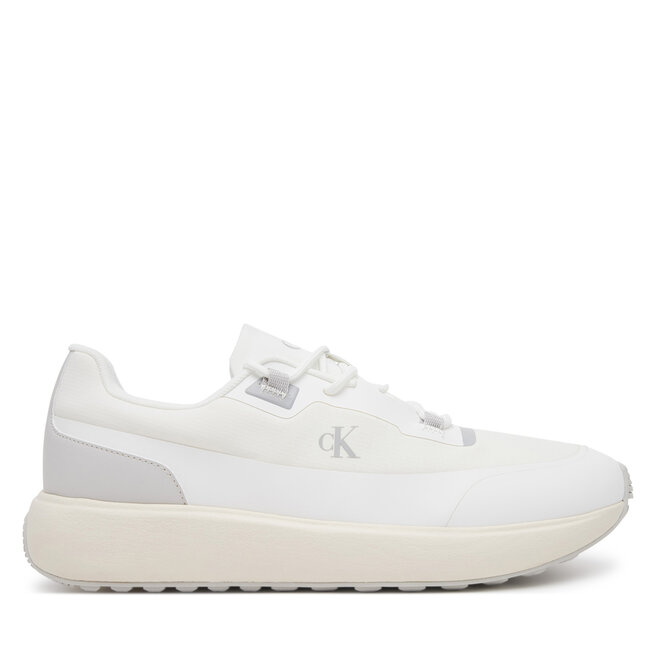 Sneakersy Calvin Klein Jeans Athleisure Runner Tech Ripstop YM0YM01205 Biały - męskie