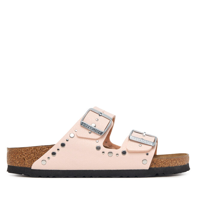 Klapki Birkenstock Arizona Rivets 1032546 S Różowe złoto -