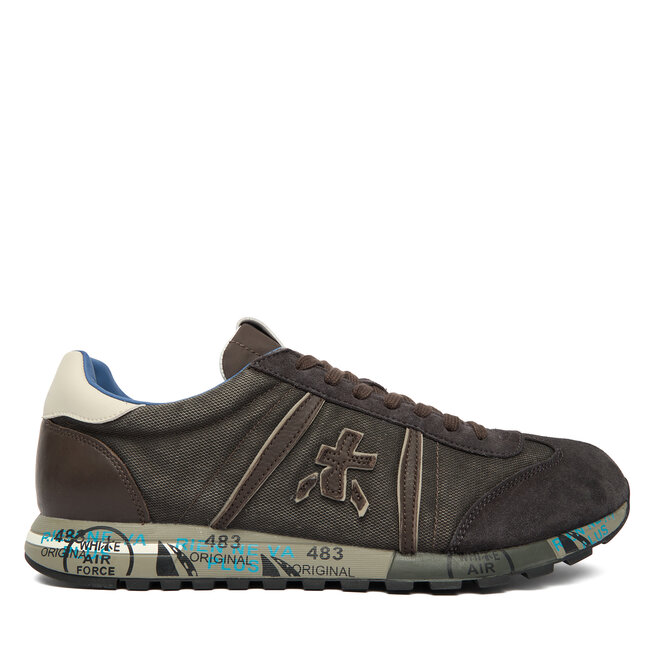 Sneakersy Premiata Lucy Var 7768 Brązowy - męskie