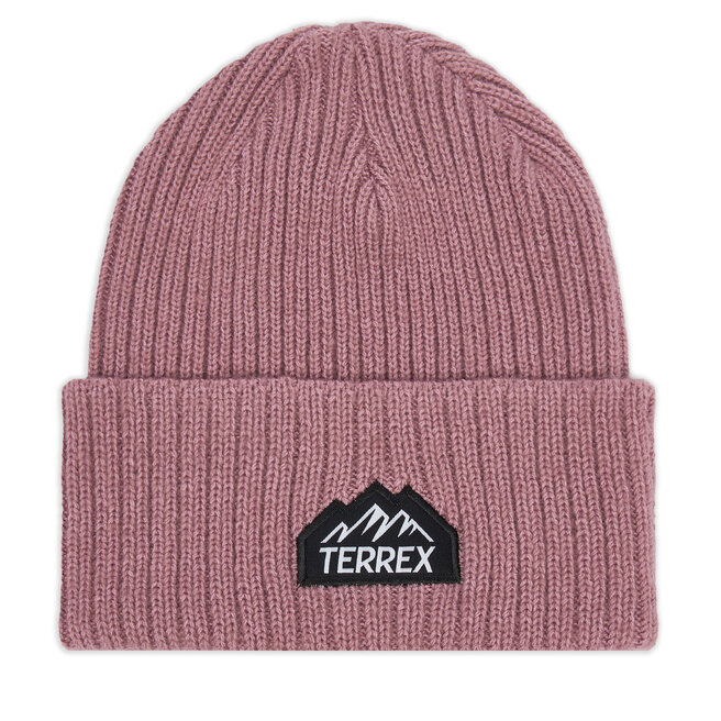 Czapka adidas Terrex Multi Mountain Badge Beanie KR4610 Różowy -