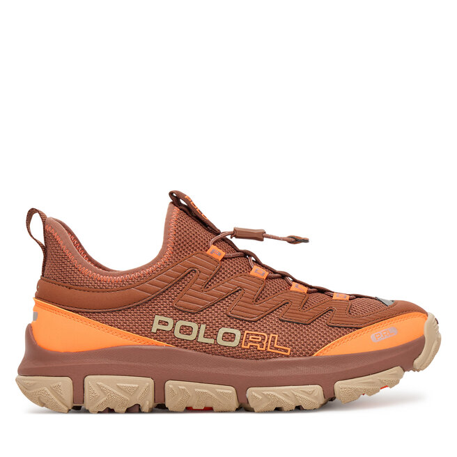 Sneakersy Polo Ralph Lauren Advntr 300lt Sk Ltl 804972897003 Brązowy - kobiece