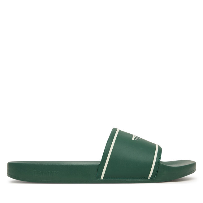 Klapki Tommy Jeans Tjm Summer Sandal 26.2 EM0EM01723 Zielony -
