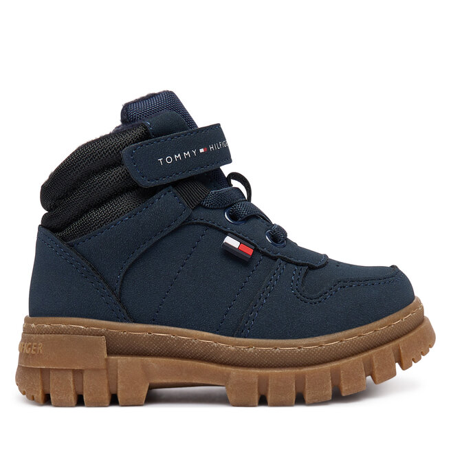 Trzewiki Tommy Hilfiger T1X5-35290-0316 Granatowy - chłopięce