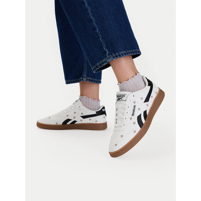 Sneakersy Reebok C-FORTE LOUNGER AR30753WWXT Biały - kobiece