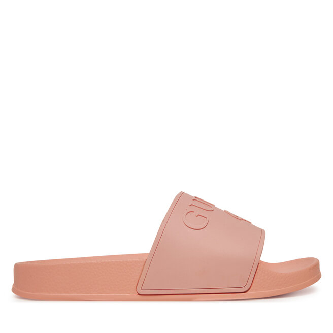 Klapki Guess E5GZ07BB00F Pomarańczowy -