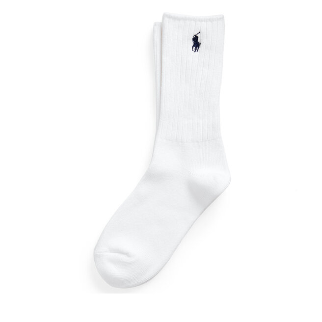 Skarpety długie Polo Ralph Lauren 455846847003 Biały - kobiece