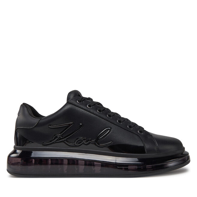 Sneakersy KARL LAGERFELD Kapri Kushion KL52648F Czarny - męskie