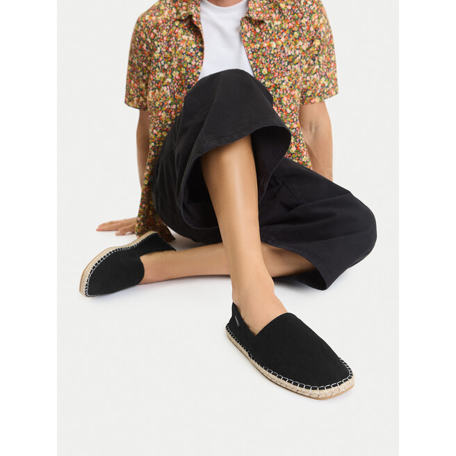 Espadryle Quiksilver EOHP-BARREL-01 Czarny - męskie