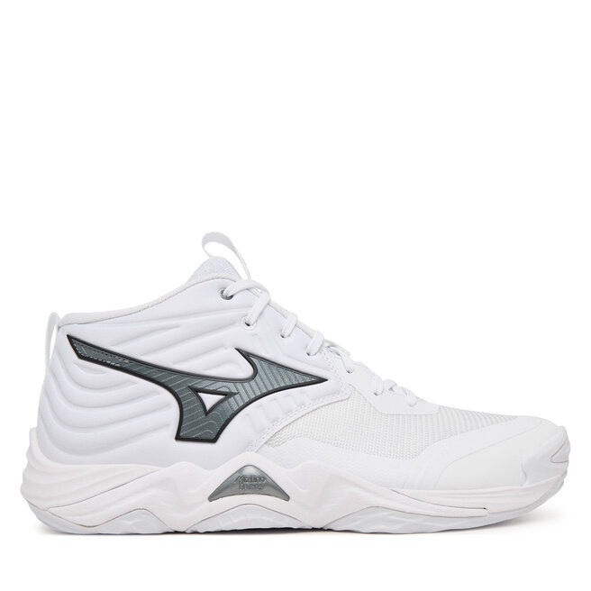 Buty halowe Mizuno Wave Momentum Elite Mid V1GA2517 Biały - męskie