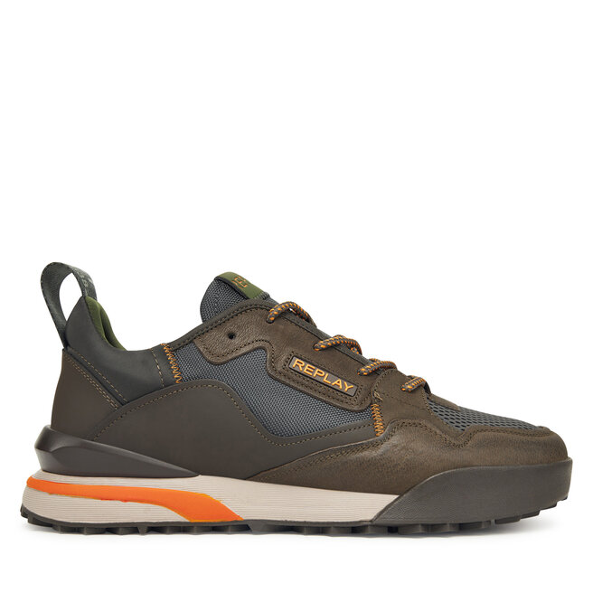 Sneakersy REPLAY Field M Sc GMSG9 .000.C0003L Szary - męskie
