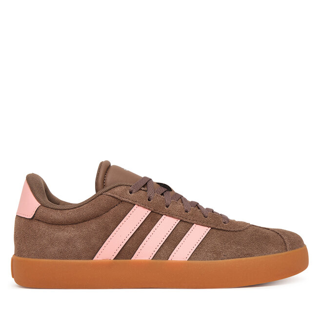 Sneakersy adidas Vl Court 3.0 Shoes KK4547 Brązowy - kobiece