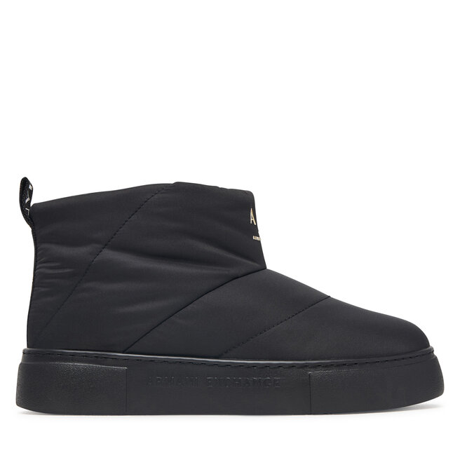 Śniegowce Armani Exchange XW003101 AF19615 UC001 Czarny - kobiece