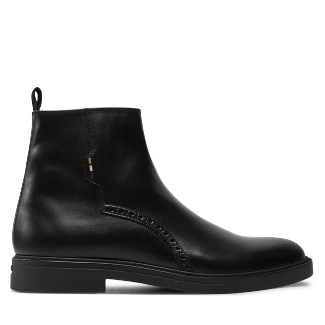 Botki BOSS Calev Boot ltfr 50523867 Czarny - męskie