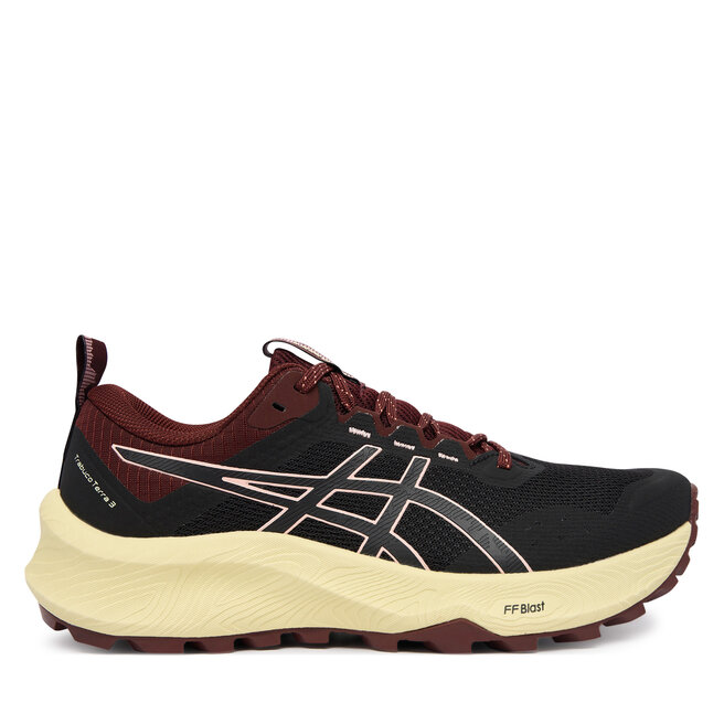 Buty do biegania Asics Trabuco Terra 3 1012B925 Czarny - kobiece
