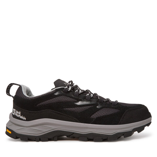 Trekkingi Jack Wolfskin Cyrox Vent Low A64089 Czarny - męskie