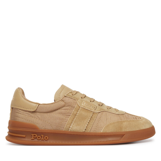 Sneakersy Polo Ralph Lauren 804P04919006 Beżowy - kobiece