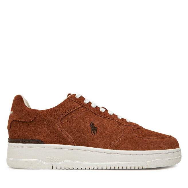 Sneakersy Polo Ralph Lauren 809973704002 Brązowy - męskie