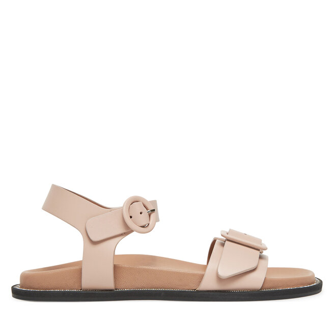 Sandały Pollini SA16182C0MTCS122 Beżowy - kobiece