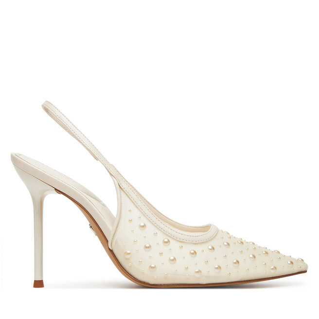 Sandały Aldo Pearlescent 13967481 Biały - kobiece