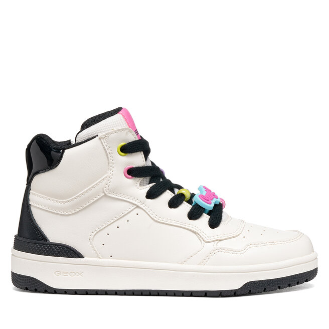 Sneakersy Geox J Washiba Girl J66HXI 000BC C0404 M Biały - dziewczęce