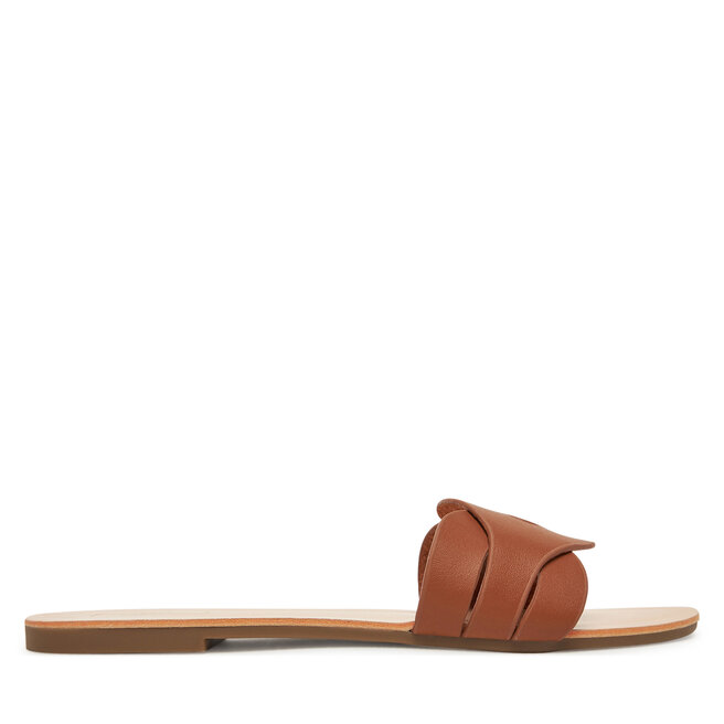Klapki ONLY Shoes Onlfeli-6 Brązowy -