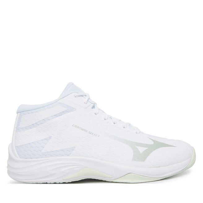 Buty halowe Mizuno Lightning Select Mid V1GC2675 Biały - kobiece