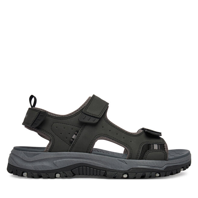 Sandały Skechers Prewitt 205139/BLK Czarny - męskie
