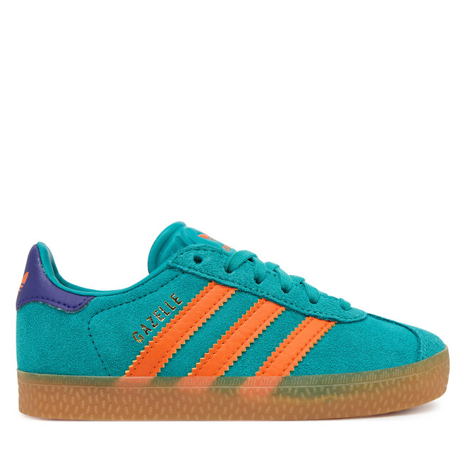 Sneakersy adidas Gazelle JR5946 Zielony - chłopięce