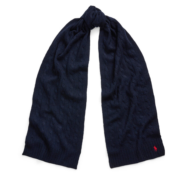 Szalik Polo Ralph Lauren 455956296009 Granatowy -
