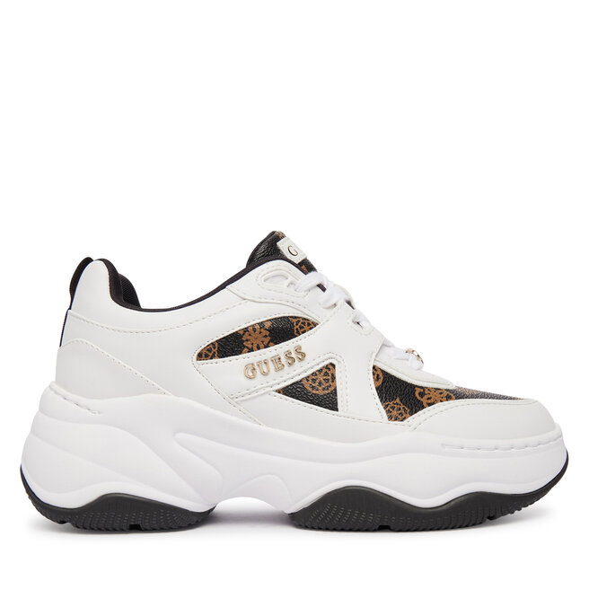 Sneakersy Guess FLFHAC FAL12 Biały - kobiece