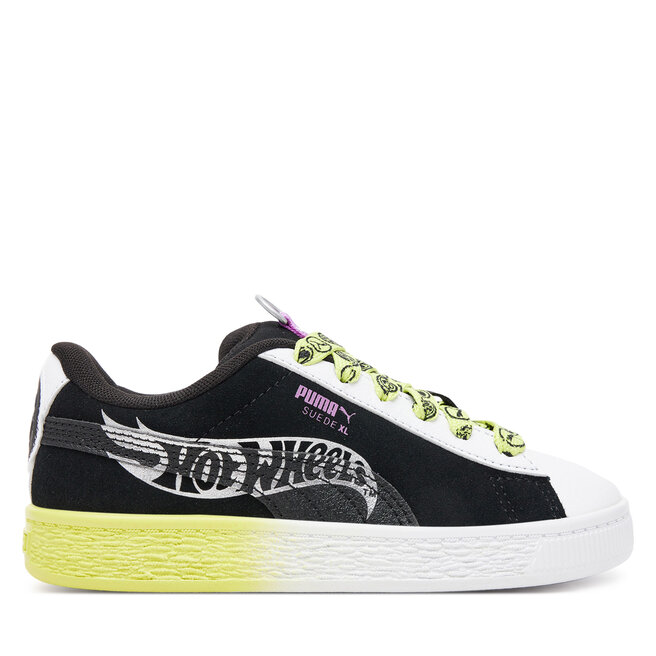 Sneakersy Puma Suede XL Hot Wheels PS 401402 01 Czarny - chłopięce
