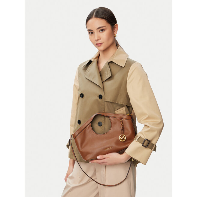 Torebka MICHAEL Michael Kors 32T6AX6C2L Brązowy -