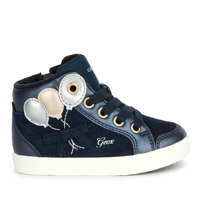 Sneakersy Geox B Kilwi Girl B36D5B 022NF C4P1W M Granatowy - dziewczęce