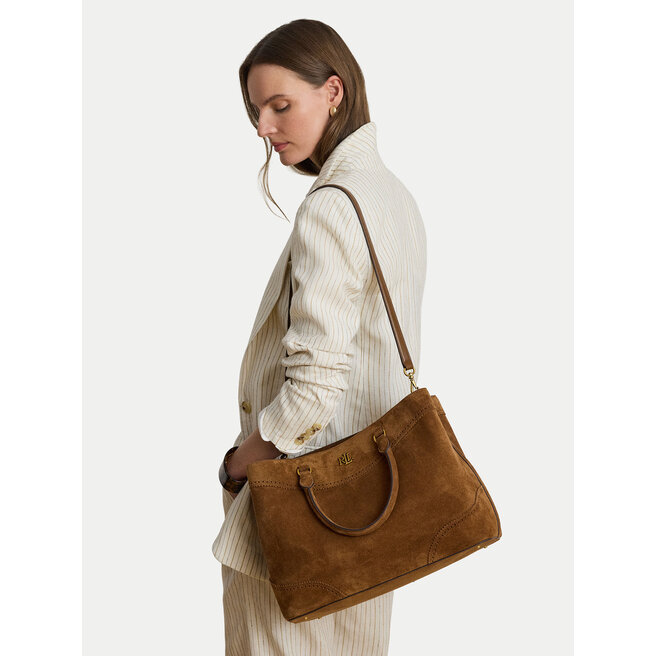 Torebka LAUREN RALPH LAUREN 431P15645001 Brązowy -
