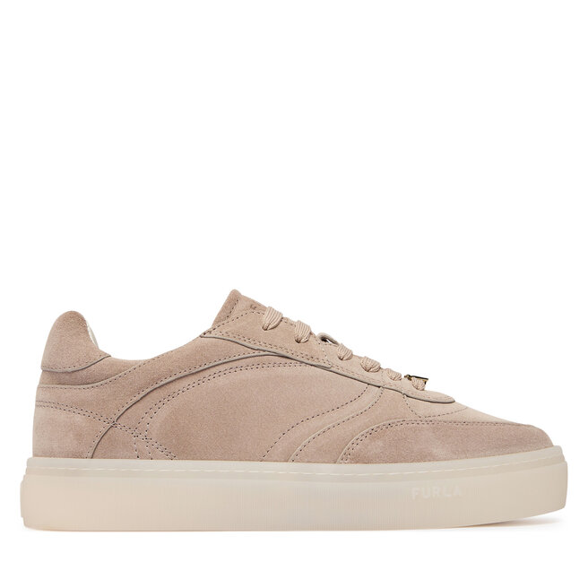 Sneakersy Furla Allegra Lace-Up YM53ALG BX0579 BD 4892S Beżowy - kobiece