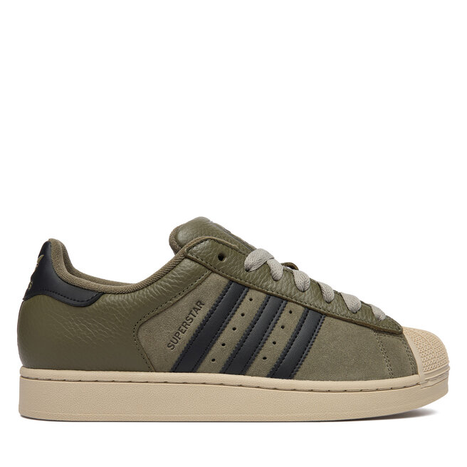 Sneakersy adidas Superstar II KJ9950 Khaki - męskie