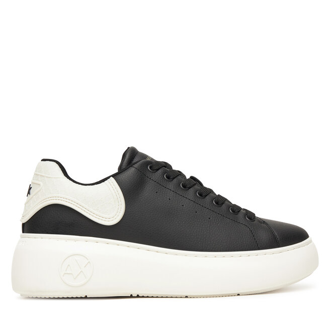 Sneakersy Armani Exchange XW002149 AF19528 MC024 Czarny - kobiece