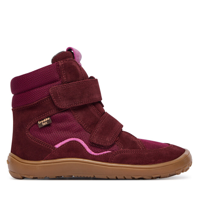 Kozaki Froddo Barefoot Tex Winter Tl G3160247-6T D Bordowy - dziewczęce
